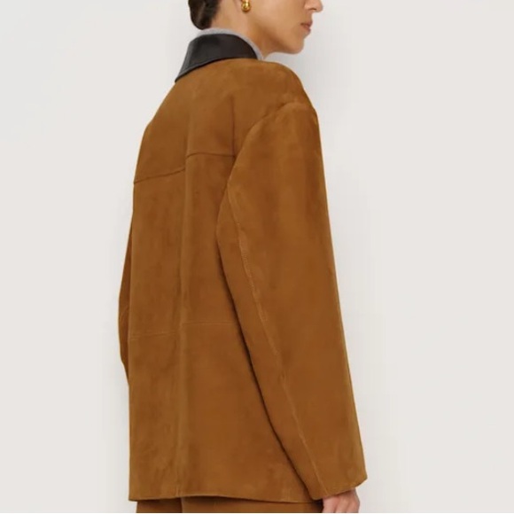 NEW NWT Reformation Veda Scottie Suede Jacket - Picture 2 of 6